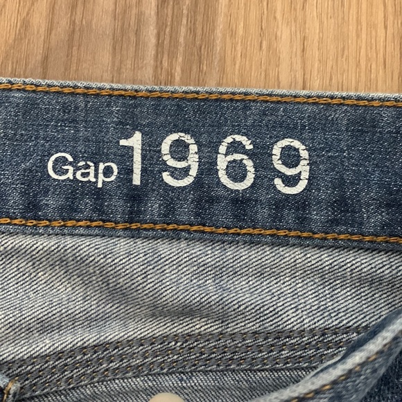 Gap 1969 Glendale Boyfriend Flare Jeans, Size 25/0P - Picture 6 of 9